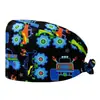 Gorra de Trabajo Transpirable de Algodón Puro, Gorro Médico tipo Cúpula, Gorro Quirúrgico, Gorra sin Visera, Turbante