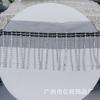 Cadena de cuentas de 6 cm con diamantes galvanizados, cadena de metal con borlas, accesorios de ropa para tocado, venta al por mayor, venta directa de fábrica