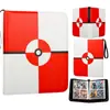 Álbum de Tarjetas para Bebé Amazon de 4 Compartimentos con Cremallera PU9 Álbum de Almacenamiento de Tarjetas Pokemon de Hojas Sueltas Dream Mini Card