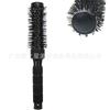 Peine rodillo redondo de conducción térmica de nanocerámica peine para dar forma a cabello rizado de onda grande peine de peluquería de salón peine para cabello esponjoso y liso