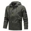 Comércio exterior Jaqueta masculina com capuz jaqueta primavera e outono jaqueta casual juvenil casaco masculino novo distribuição direta da fábrica