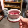 Taza de té de porcelana Zhongpan Jun, taza de té vintage hecha a mano, taza de degustación de té, taza individual, juego de té de Kung Fu, taza maestra