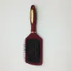 Peine de Cojín de Aire Elástico Lacado Dorado Peine Rizador Peine de Plástico Peine de Peluquería Herramienta de Belleza Peine para Cabello Liso
