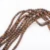 Venta al por mayor de fabricante, cuentas sueltas de piedra natural para pulseras, joyería, productos semiacabados DIY 6/8/10 mm, accesorios de cuentas espaciadoras