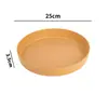 Plato de Frutas de Trigo Organizador Simple de Escritorio Estante Giratorio de Almacenamiento para Condimentos de Cocina Bandeja de Frutas Alto Valor Estético Ins Al por Mayor