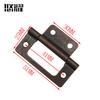Dobradiças de Ferro de 2 polegadas 51*25*1.2 para Portas de Armário, Dobradiças Estilo Cobre Antigo para Caixas de Madeira, Pequenas Dobradiças de Ferro