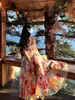Roupas de viagem para Maldivas e Tailândia, vestido de praia para férias à beira-mar em Sanya, vestido de alcinha com estampa floral de verão para mulheres