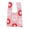 Bolso de Mano de Punto Nuevo para Primavera Bolso Tote Pequeño para Salidas y Viajes Estilo Coreano Esencial para el Vestuario Bolso Canasta de Verduras Hecho a Medida