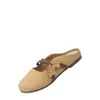 Mocasines planos de cuero suave con estampado floral para mujer, nuevo estilo primavera/verano 2026, adecuados para usar al aire libre, zapatos planos elegantes y versátiles