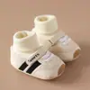 Zapatos y Calcetines para Bebé para Otoño e Invierno, Zapatos de Suela Blanda para Hombres y Mujeres, de 6 a 12 Meses, Zapatos Anticaídas, Calcetines y Cubrezapatos para Recién Nacidos