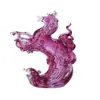 Ornamento Esmaltado Estilo A de Ma Yue para Riqueza e Prosperidade, Decoração de Sala de Estar e Gabinete de TV, Presente com Gravação, Processamento Estilo Chinês
