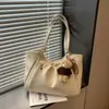 Bolsa de ombro minimalista estilo coreano, bolsa tote retrô, bolsa de mão versátil e moderna para o dia a dia, novidade de outono 2026, transfronteiriça