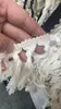 Tecido Cor de Damasco Off-White, Algodão Puro, Barra de Renda Vazada, Fita, Decoração de Chapéu, Acessórios de Cabelo, Bolsas, Acabamento de Roupas e Enfeites