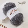 Terciopelo de Imitación de Visón Hilo de Pelo de Terciopelo de Visón Lana de Terciopelo de Visón Sombrero de Orejas de Gato Bufanda Tejida a Mano DIY Tejido a Mano Terciopelo Coral