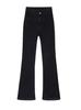 Calça Jeans Flare Micro Transfronteiriça para Mulheres, Nova Coleção Primavera e Outono 2026, Cintura Alta, Calça Flare de Perna Larga Emagrecedora para Pessoas Altas