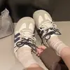 Pantuflas Cerradas de Suela Gruesa para Mujer, Nuevo Estilo Primavera 2026, con Cordones para Aumentar la Altura, Estilo Birkenstock, Slip-On, Versátiles, Zapatos de Entrenamiento Alemanes