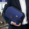 Bolsa de Tocador para Viajes y Commuting de Negocios con Diseño de Doble Capa, Separación de Húmedo y Seco, Bolsa Impermeable de Tela Oxford para Almacenamiento de Cosméticos