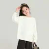 Camiseta de Manga Larga Haru para Niña Pudding 2025 Invierno Nueva Suave y Cómoda Camiseta Básica de Manga Larga para Niña Camiseta Holgada