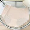 Pantalones de seda de hielo ultrafinos, de cintura media, sin dejar marcas, transpirables, de verano, para niñas, calzoncillos de secado rápido para mujeres desnudas.