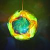 Lanterna Luminosa Colorida a Laser de Ano Novo Portátil para Crianças Saco de Material DIY Barraca Venda por Atacado Fábrica Direta Catavento
