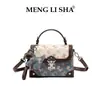 Procesamiento OEM personalizado desde la fábrica de origen: bolso de hombro y bandolera tipo caja para mujer, moderno y a la moda, bolso versátil para el día a día