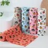 Paño Desprendible Absorbente de Aceite para Cocina, Rollo de Papel Impreso, Toalla de Mano Impresa de Pulpa de Madera Pura, Mantel Individual Seguro para Bebés, Venta al por Mayor de Papel de Cocina