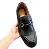 Sapatos Masculinos de Couro de Alta Qualidade Couro Bovino de Primeira Camada Camurça Loafers com Ferradura Couro Envernizado Formal Casual Business Casual Europeu
