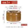 Jarra de Fermentación Especializada para Elaborar Vino de Arroz, Recipiente Casero Tradicional para Vino de Arroz, Jarra de Cerámica para Hacer Vino de Arroz Dulce