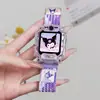 Adecuado para el Reloj Teléfono Little Genius Z9/Z10/Z11 Correa Elástica Transpirable D5 Correa Tejida Magnética de Dibujos Animados Q3