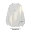 2026 HT26307 camiseta larga revisada Fondo blanco talla grande algodón chino cuello redondo T-shirt M-5X HT26707-Especial P20
