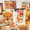 Señor. Papel Serie Perezosa Diaria Pegatinas de Pared Ilustraciones de Animales Lindos Dibujadas a Mano Decoración de Pared Pegatinas de Fondo para Diario