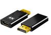 Adaptador DP para HDMI, conversor HD, desktop, laptop, placa gráfica, TV externa, projetor, linha DP
