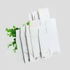 Caja de papel con mini pestillo tipo caja blanca transfronteriza, caja de embalaje de cartón blanco universal en stock, caja de color personalizada multimaño, caja de cosméticos