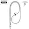 Cordón para Carcasa de Teléfono Móvil Multifuncional Anti-Pérdida Correa Tejida para el Cuello Ajustable Larga Correa para Teléfono Portátil