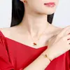 Colgante de Collar Atrae-Dinero Estilo Nuevo para el Año del Caballo, Amuleto de Buena Suerte, Joyería de Moda de Gama Alta de Nicho, Idea de Regalo