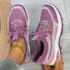 Zapatos Cruzados de Primavera y Otoño Nuevos para Mujer Temu, Zapatos Deportivos, Zapatos de Malla Fly-Knit, Zapatos Casuales Ligeros de Boca Baja, Zapatos Individuales Versátiles Cómodos