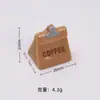 Hora del Café de la Tarde Accesorios Creativos DIY para Comida y Juego, Pegamento de Crema Resina Pequeños Accesorios Materiales al por Mayor