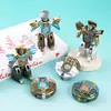 Robot Transformador de Color Metálico Spinner de Punta de Dedo Juguete Infantil Gadget para Aliviar el Estrés Regalo Creativo Premio para Estudiantes Venta al por Mayor