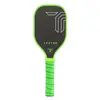 Raquete de pickleball em fibra de carbono na cor de sobremesa para treino de tacadas precisas, mini raquete de evento