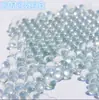 500 Peças 6mm bola de vidro sólida transparente 0,6cm esferas de moagem experimental 6mm contas decorativas 140g