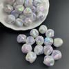Acrílico Color Meteorito Forma Aurora Cuentas de Figura Cuentas de Agujero Recto Hecho a Mano diy Colgante de Coche Pulsera Material de Cuentas