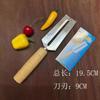 Cuchillo de caña de acero al carbono grande de punto de fábrica cuchillo para pelar lechuga cuchillo para piña acero inoxidable rallador de melón cuchillo para fruta cuchillo de puesto