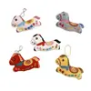 Colgante de Muñeca Pony Año Nuevo Broche Zodiaco Año del Caballo Mascota Caballo Accesorios para el Cabello Accesorios para Ropa Decoración de Año Nuevo 2026