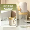 Taza de Lavado para Viaje Tres en Uno Portátil Set de Almacenamiento de Cepillo de Dientes y Pasta de Dientes Taza para Enjuague Bucal Caja de Almacenamiento de Cepillo de Dientes y Pasta de Dientes para Viajes de Negocios