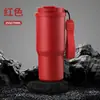 Caneca de Café Portátil com Alça, 6ª Geração, Canudo de Aço Inoxidável 304, Copo Térmico, Copo de Carro Portátil para Exterior Atacado