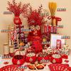 Set de Inauguración de Casa, Decoración para Casa Nueva, Decoración, Suministros para Ceremonia de Mudanza, Juego Festivo Completo de Suministros para Decoración de Casa Nueva