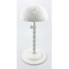 Soporte de bloque de cabello de encaje, soporte de peluca de plástico ajustable, soporte portátil para exhibición de pelucas y sombreros en el hogar