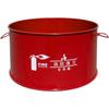 Cubo para Simulacro de Incendio Cubo de Ignición de Fuego Fábrica Extinción de Incendios Entrenamiento contra Incendios Brasero Cubo de Quema de Simulacro Cubo de Hierro Redondo