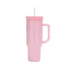 Taza de Coche Gigante Transfronteriza Termo de Acero Inoxidable 304 Taza con Asa de Vacío de Doble Capa Taza Termo Personalización