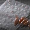 Ferro Nova Tecnologia Adesivos Tridimensionais para Unhas Adesivos de Unha com Adesivo Traseiro Ins Série de Strass Linglong Laço TL-208